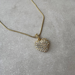 Collier cœur Monet