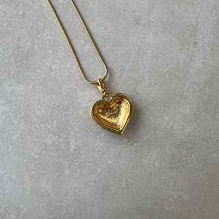 Collier cœur Monet