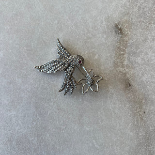 Broche oiseau colibri Avon