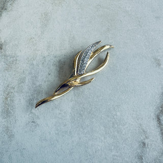 Broche feuille Nina Ricci