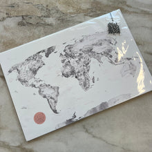 Charger l&#39;image dans la galerie, Affiche Carte du monde Baltic Club

