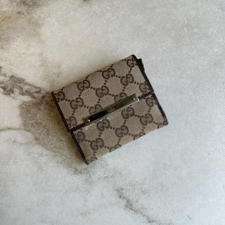 Portefeuille en toile Gucci