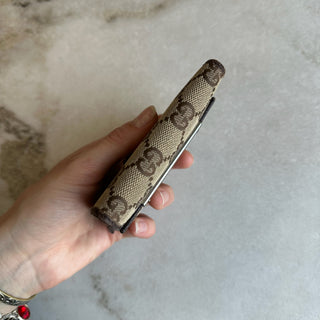 Portefeuille en toile Gucci