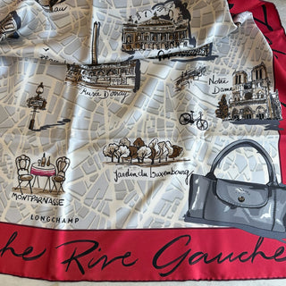 Foulard en soie Longchamp