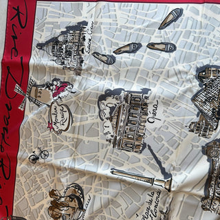 Foulard en soie Longchamp