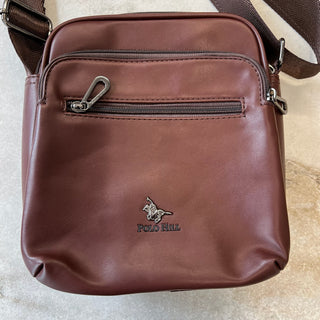 Sac bandoulière en faux cuir Polo Hill