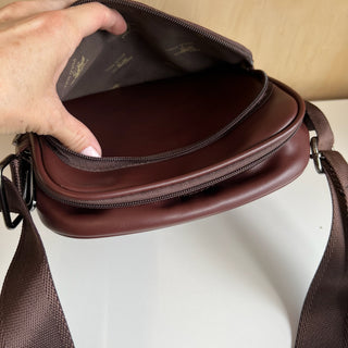 Sac bandoulière en faux cuir Polo Hill