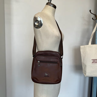 Sac bandoulière en faux cuir Polo Hill