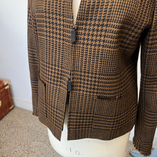 Ensemble en laine veste et jupe Akris Punto