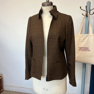 Ensemble en laine veste et jupe Akris Punto