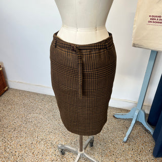 Ensemble en laine veste et jupe Akris Punto
