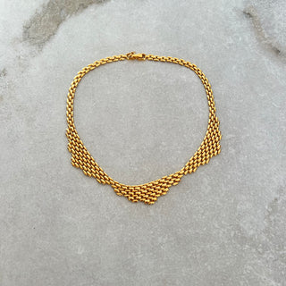 Collier doré Monet