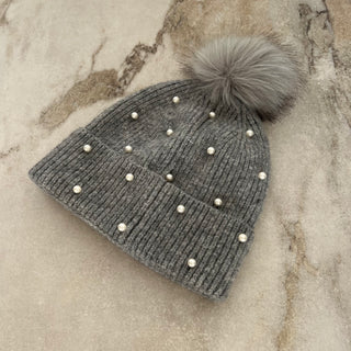 Tuque avec perles