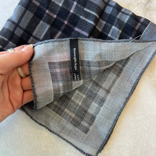 Foulard carré en laine Ermenegildo Zegna