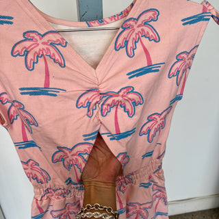 Robe palmiers Deux par Deux 10 ans