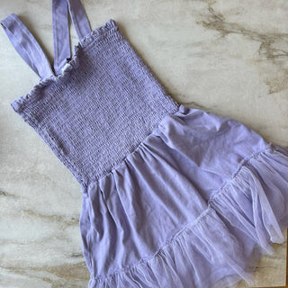Robe mauve Deux par Deux 8 ans
