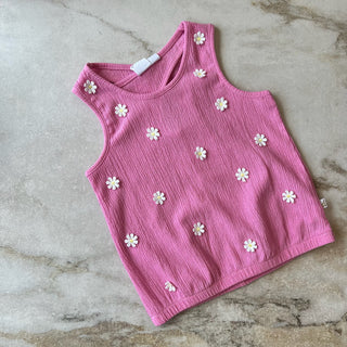 Camisole marguerites Deux par Deux 4 ans