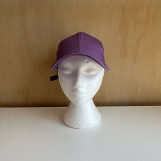 Casquette en coton mauve