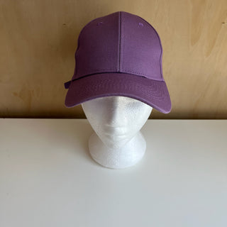 Casquette en coton mauve