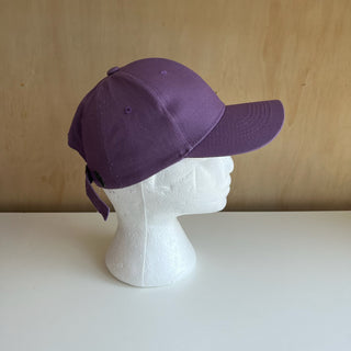 Casquette en coton mauve