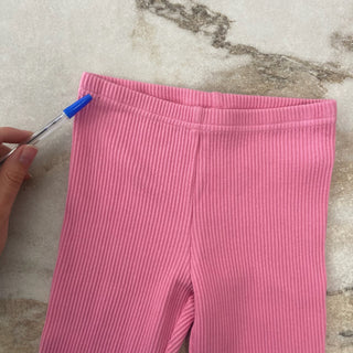 Pantalon legging rose Deux par Deux 4 ans