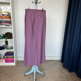 Pantalon en lin et viscose True Royal
