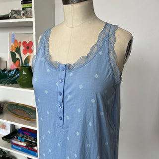 Robe de nuit jaquette sans manches Massana