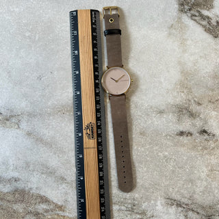 Montre 36mm bracelet taupe Chikiboom