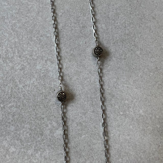 Collier long argent 925