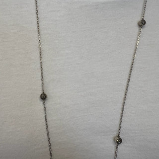 Collier long argent 925