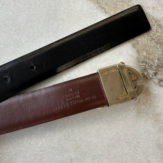 Ceinture réversible en cuir Gucci