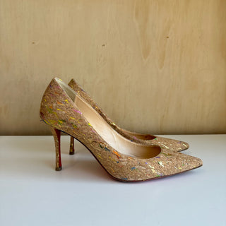 Chaussures à talon haut So Kate 120 Liege Lame Pumps Christian Louboutin