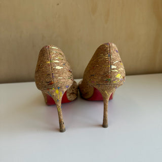 Chaussures à talon haut So Kate 120 Liege Lame Pumps Christian Louboutin
