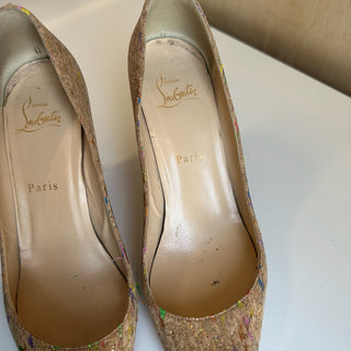 Chaussures à talon haut So Kate 120 Liege Lame Pumps Christian Louboutin