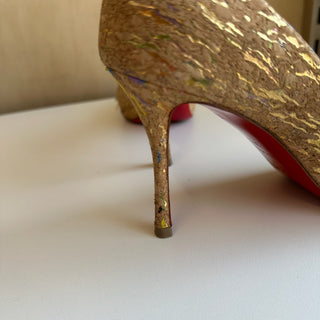 Chaussures à talon haut So Kate 120 Liege Lame Pumps Christian Louboutin