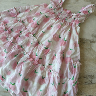Robe pêches 4 ans Deux par Deux