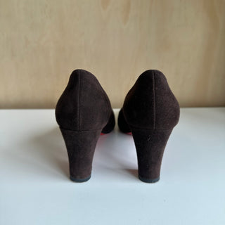 Chaussures à talon haut en daim Christian Louboutin