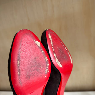 Chaussures à talon haut en daim Christian Louboutin