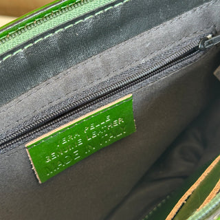 Sac à main en cuir vert - Les Mal-Aimés ❤️‍🩹