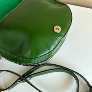 Sac à main en cuir vert - Les Mal-Aimés ❤️‍🩹