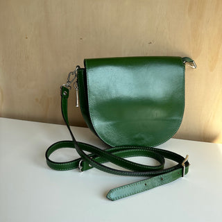 Sac à main en cuir vert - Les Mal-Aimés ❤️‍🩹