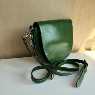 Sac à main en cuir vert - Les Mal-Aimés ❤️‍🩹