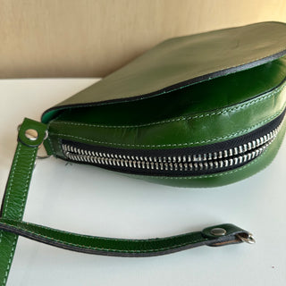 Sac à main en cuir vert - Les Mal-Aimés ❤️‍🩹