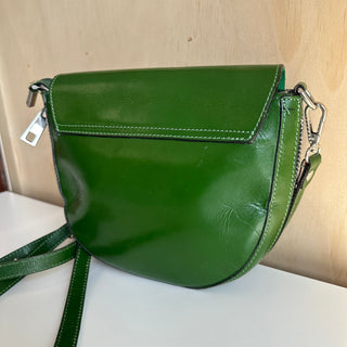Sac à main en cuir vert - Les Mal-Aimés ❤️‍🩹