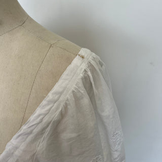 Blouse blanche Topshop - Les Surcyclé
