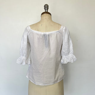 Blouse blanche Topshop - Les Surcyclé