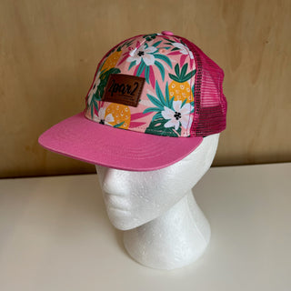 Casquette fleurs Deux par Deux 3/6 ans