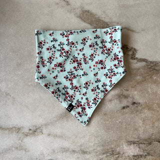 Bandana bavoir fleurs Deux par Deux 3/9 mois