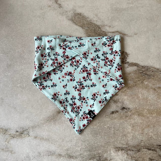 Bandana bavoir fleurs Deux par Deux 3/9 mois