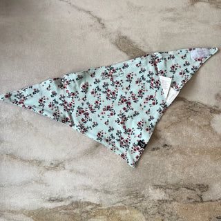 Bandana bavoir fleurs Deux par Deux 3/9 mois